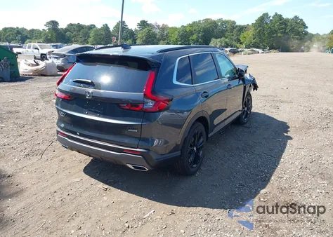 2025 Honda Cr-V Hybrid Sport Touring из США, поврежденный, VIN 7FARS6H96SE097110